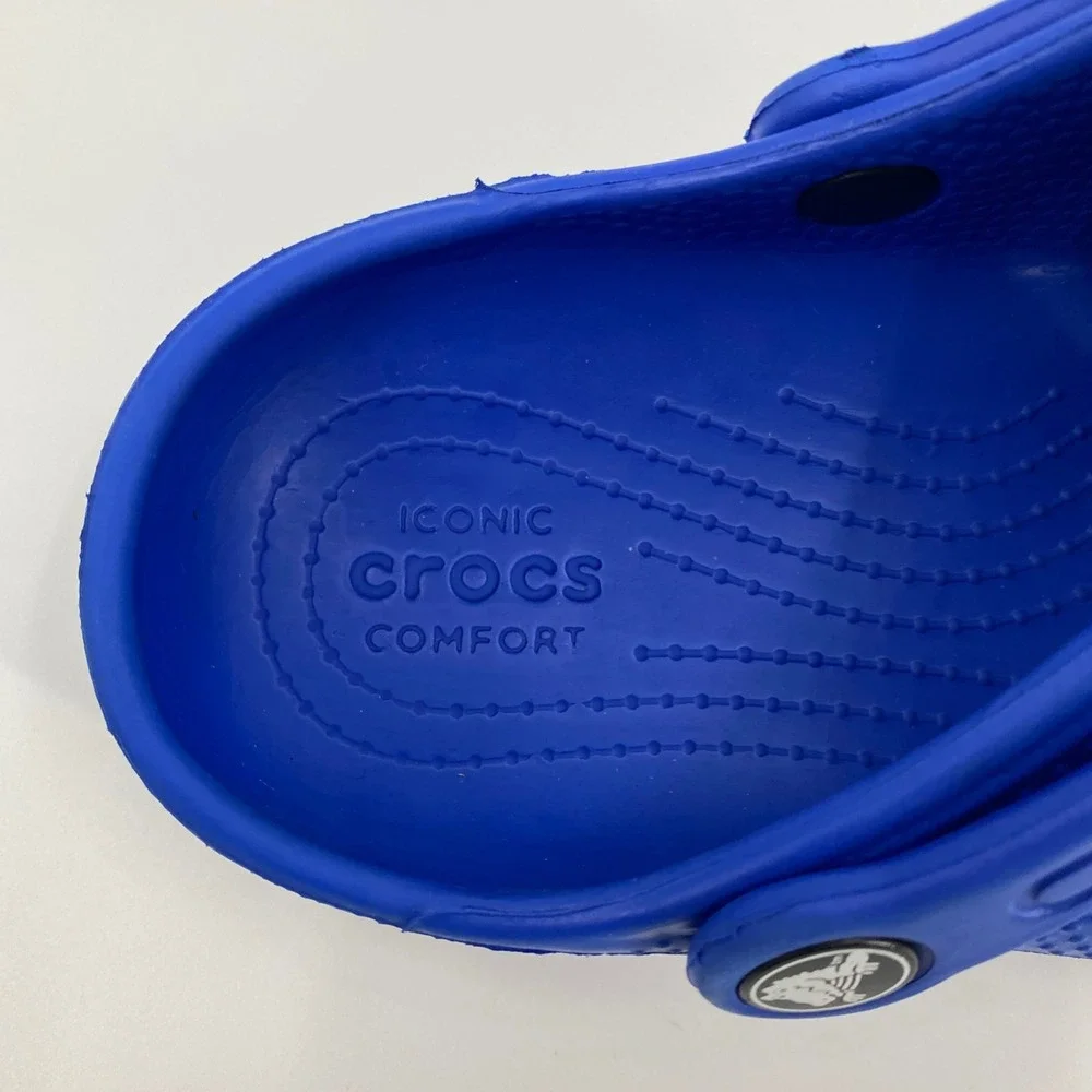 Crocs Classic Clog Kids Size 13 Blue Slip On Water Friendly Comfort Play Outdoor